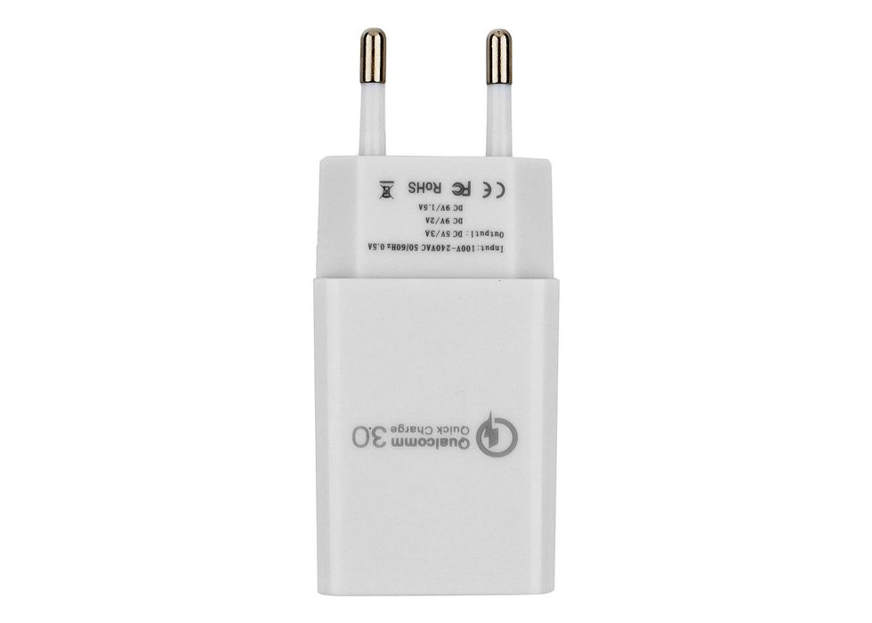 Зарядное устройство сетевое USB Gembird/Cablexpert (MP3A-PC-16) 3000 мА белый